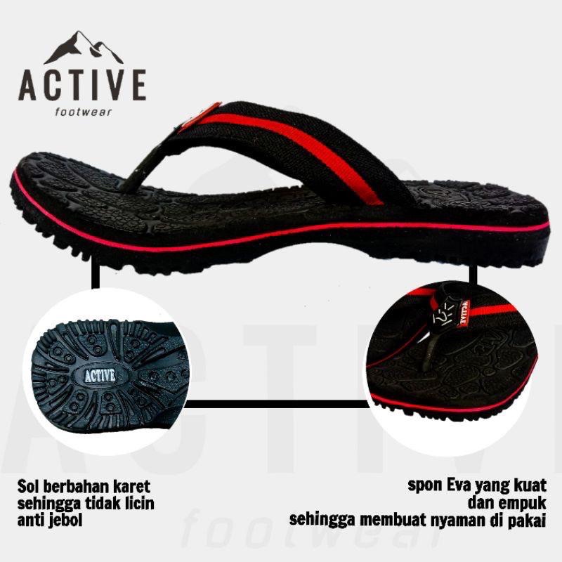 SANDAL GUNUNG ACTIVE OUTDOOR SENDAL JAPIT PRIA WANITA CASUAL HIKING