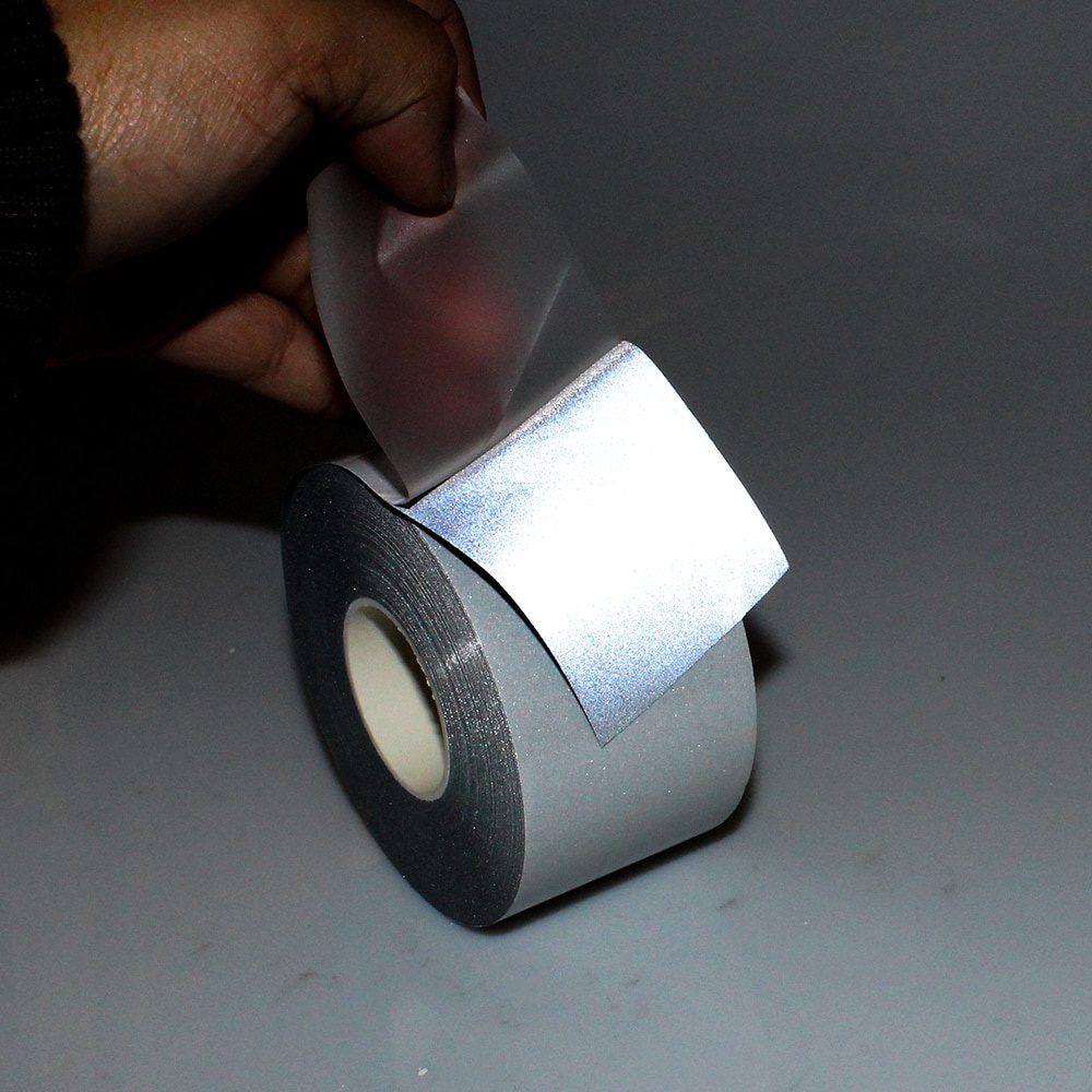 GSPRO Reflective Sticker Heat Press Skotlet Scotlight Reflector Kain Jaket Jas Hujan Rompi Safety Meteran MGSPRO