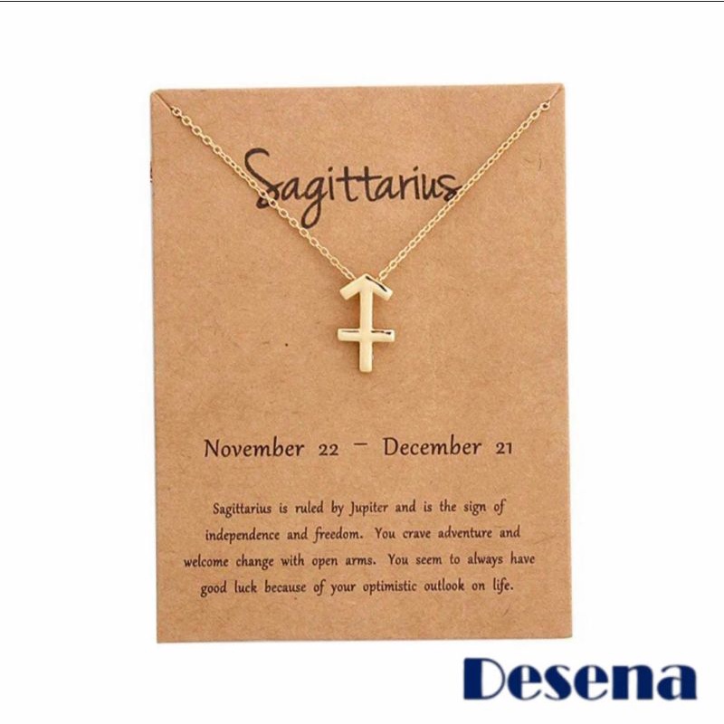 Kalung Wanita Zodiak Sagitarius