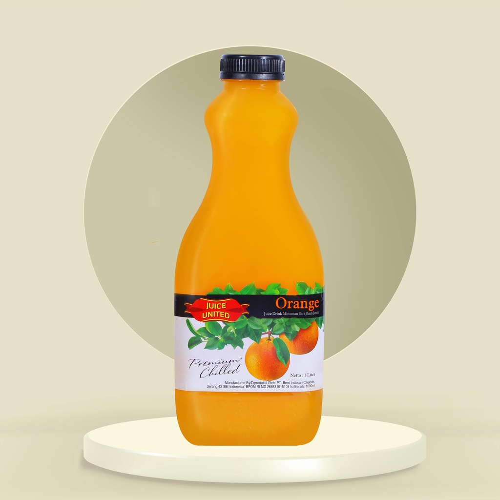 

MINUMAN JUS JUICE UNITED ORANGE/JERUK Premium Chilled 1L