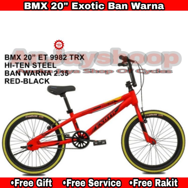 SEPEDA BMX 20 EXOTIC ET 9982 TRX BAN WARNA 2.35 By Pacific