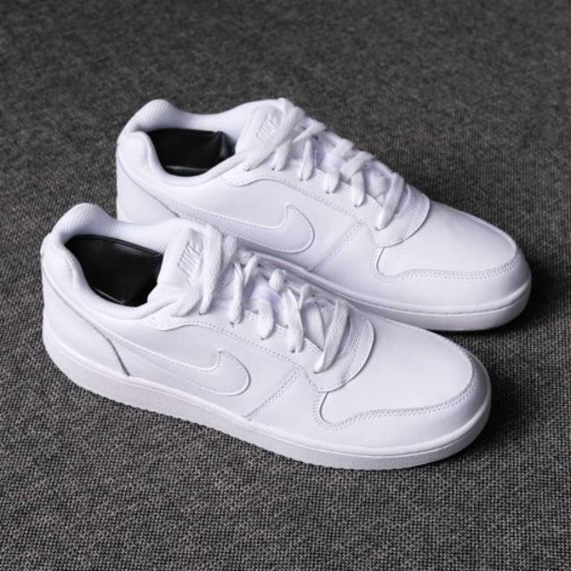 Sepatu Nike Ebernon Triple White Original