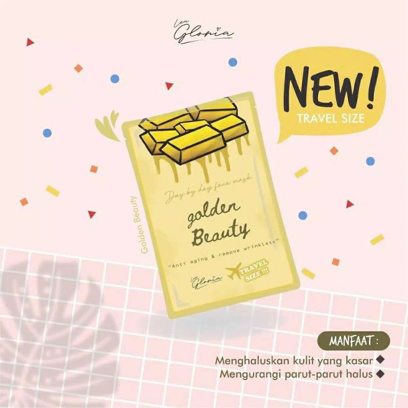 [Checkout RP1000] Masker by Lea Gloria 10gram Travel Sachet