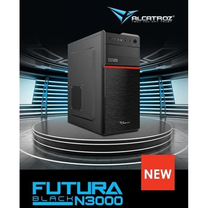 Casing PC Alcatroz Futura Black N3000