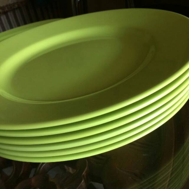 Piring Melamin Ceper Super Tebal dan Besar (33cm)