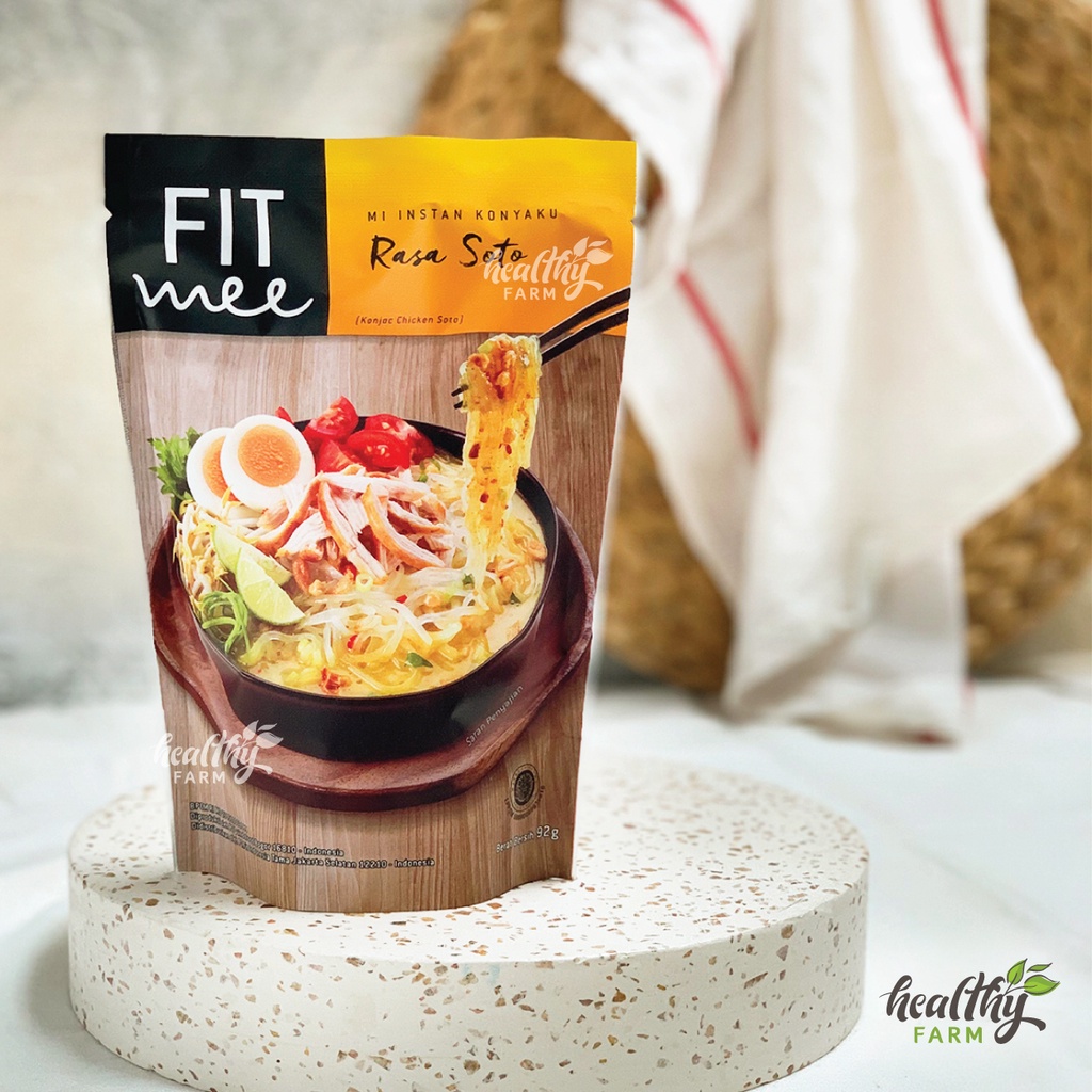 Fitmee Mie Shirataki Konyaku / Mie Diet Keto / Mie Rendah Kalori