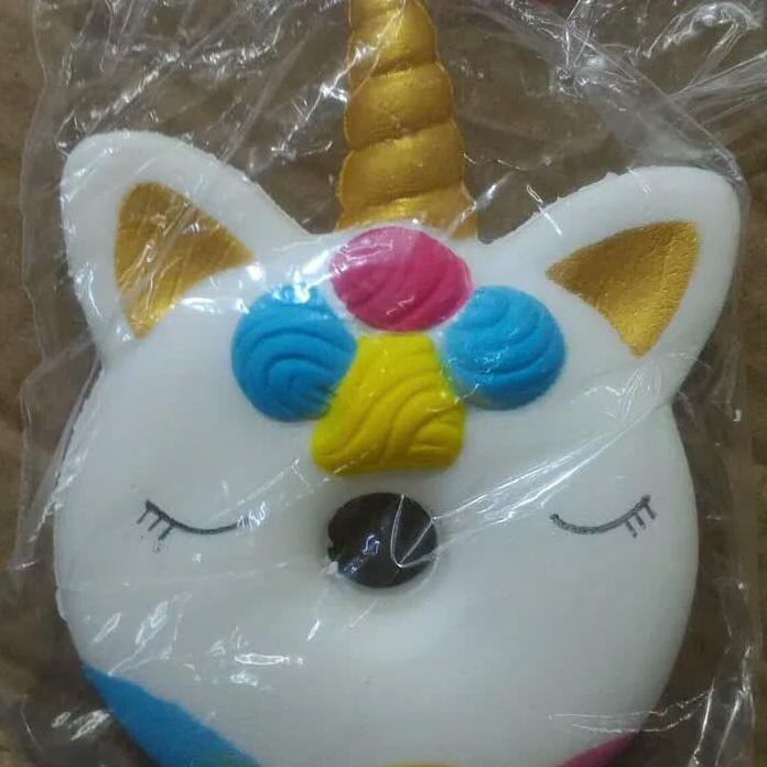 Squishy Donat Unicorn Rainbow