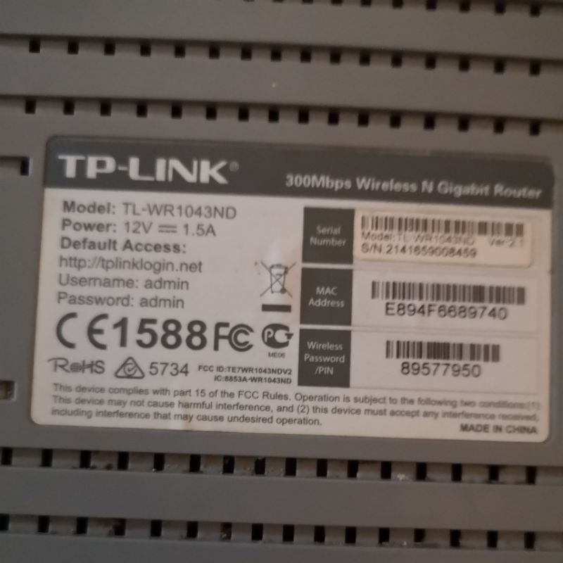 tplink tl-wr1043nd openwrt/original normal port gigabit bisa request auto login wms