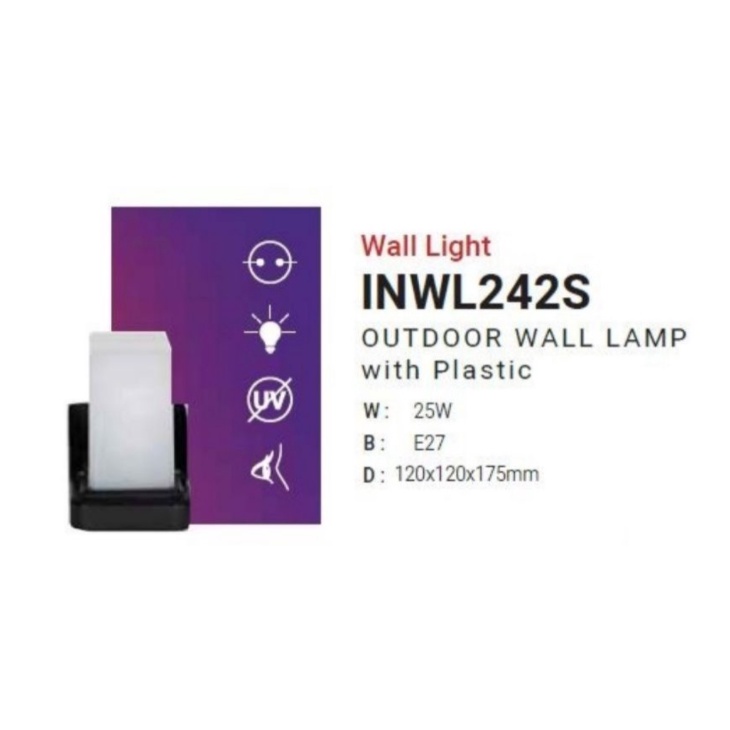 Lampu Dinding In Lite Kap Wall Light INWL242S