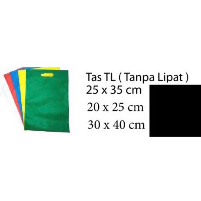 Goodie Bag Tas Tanpa Lipat 25x35