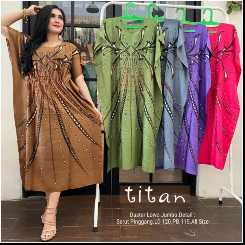 Daster jumbo lowo sonaya baju murah wanita kekinian-Lw titan