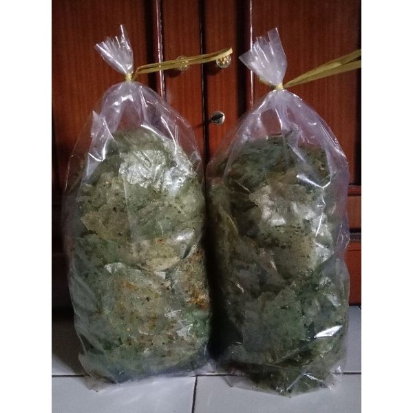 Keripik kaca cabe ijo 1kg / kripik kaca 1 kg / Keripik beling cabe ijo