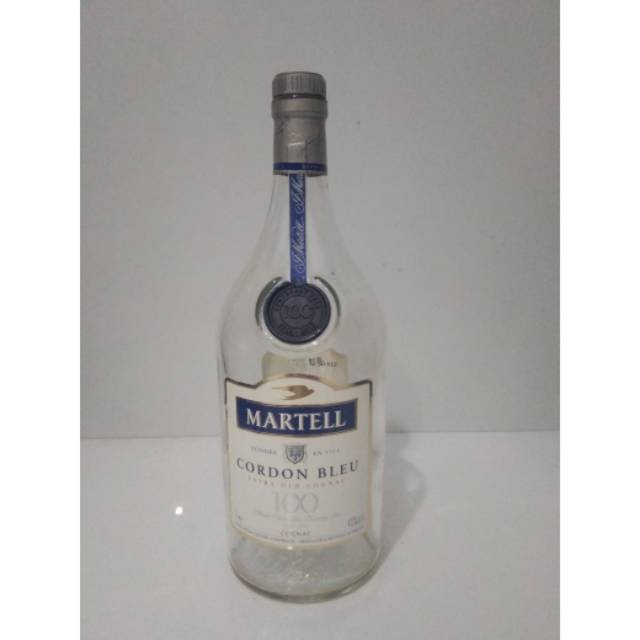 Botol bekas minuman import martel cordon bleu
