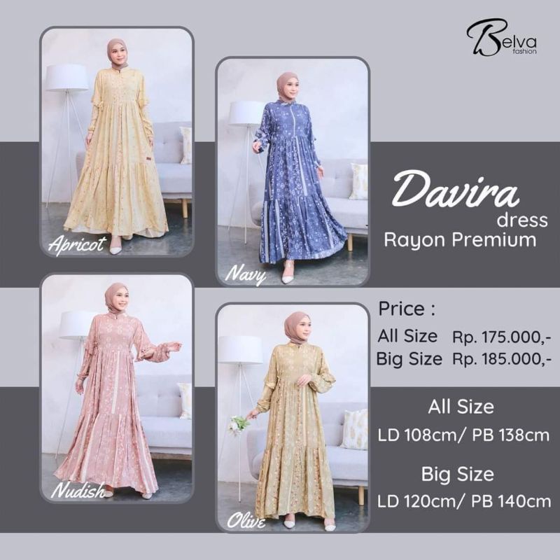 Davira Dress by Belva Fashion