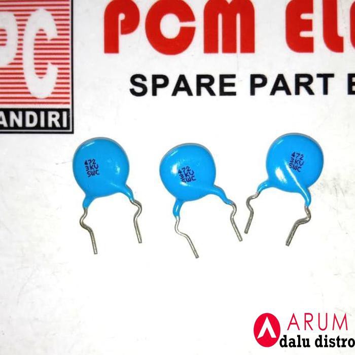 472 3Kv 472K3Kv 3 Kv 472K 3K Kapasitor Ceramic Keramik Cap Non Polar Pcmelebik54 Ayo Beli
