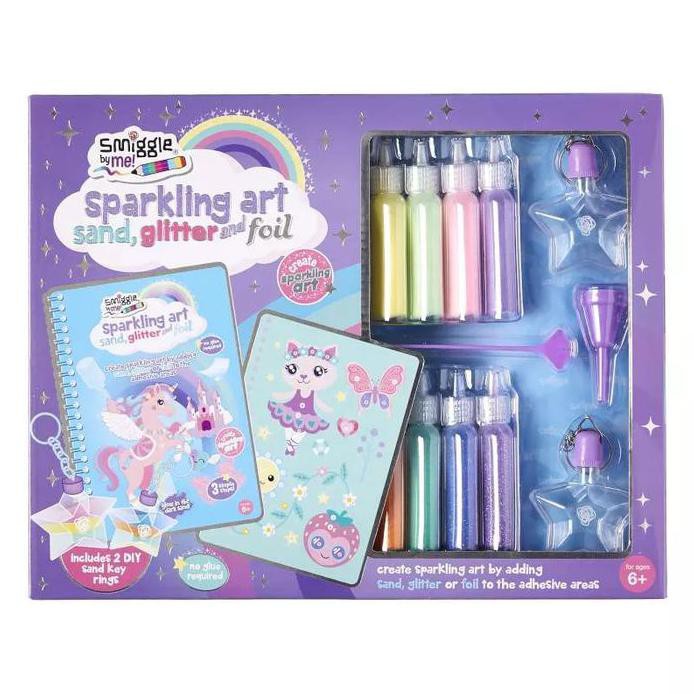 

SMIGGLE SPARKLE SAND ART BOOK - BUKU KESENIAN PASIR SMIGGLE