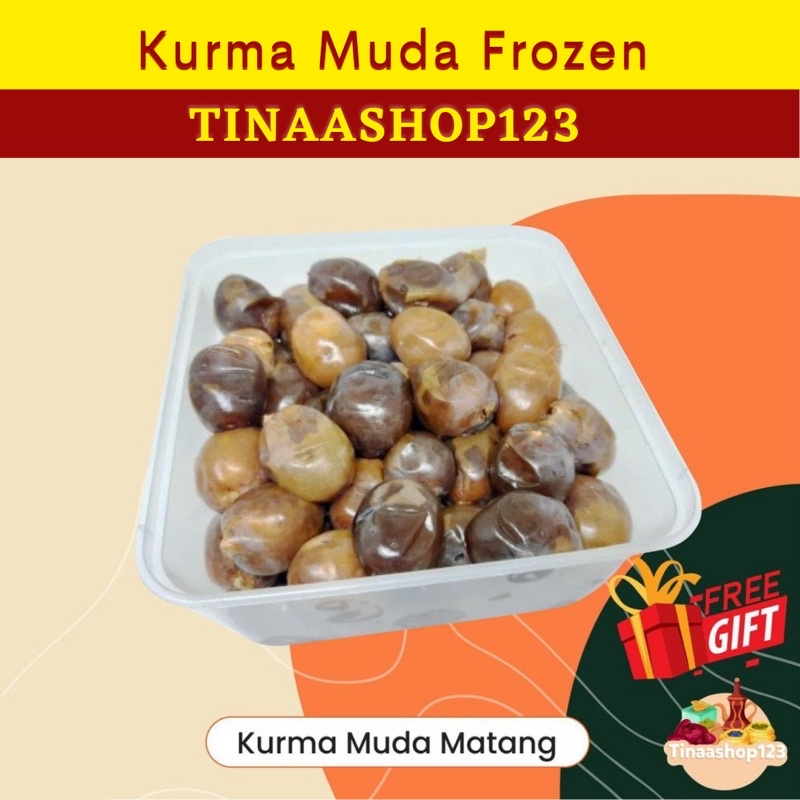 

Kurma Muda Mateng Frozen 1 kg Original Oleh Oleh Madinah Termurah Premium - By Tinaashop123