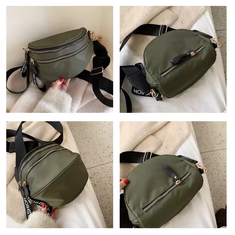 ZIE.STORRE11(( COD )) Waistbag Wanita Tas Pinggang Wanita Tas Selempang Perempuan model Korea Tas Selempang Wanita Kekinian