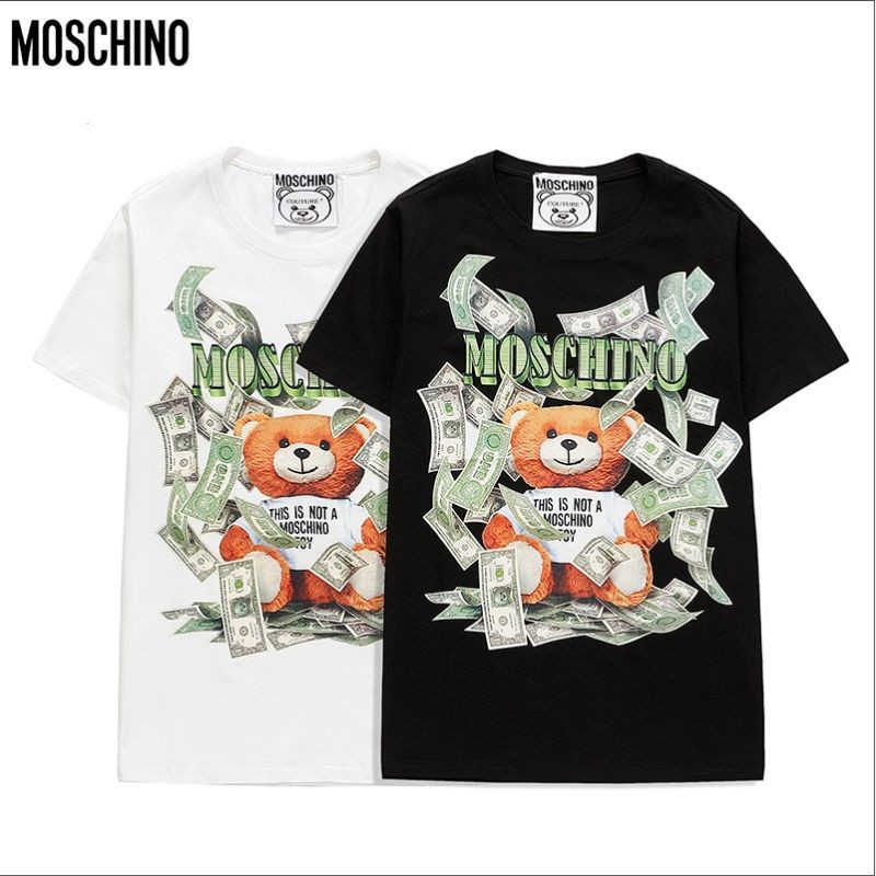 T SHIRT MOSCHINO GRADE ORIGINAL IMPORT / KAOS WANITA / KAOS UNISEX