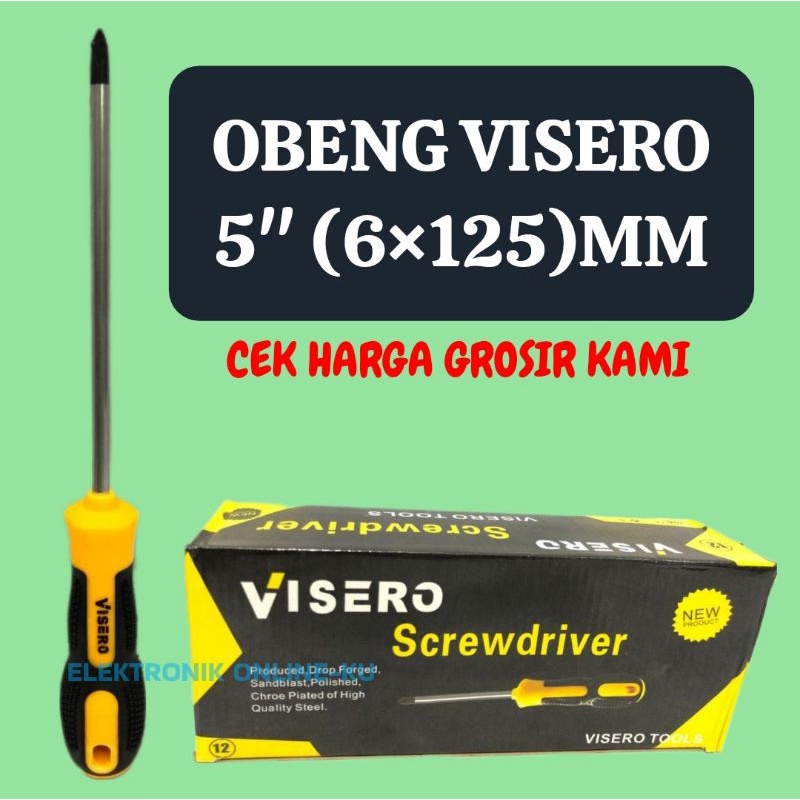 OBENG VISERO 5&quot; 6×250MM