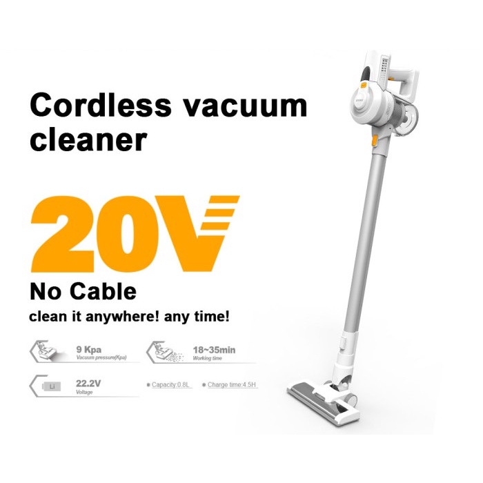 INGCO VCH22091 - VACUUM CLEANER CORDLESS BATERAI VACUM PENYEDOT DEBU