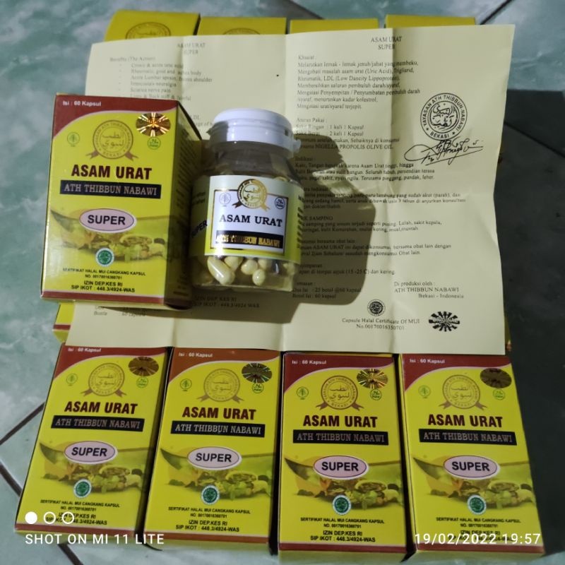 ¿302 Asam Urat Herbal / Asam urat Super /Asam urat ath thibun nabawi / Asam urat flu tulang