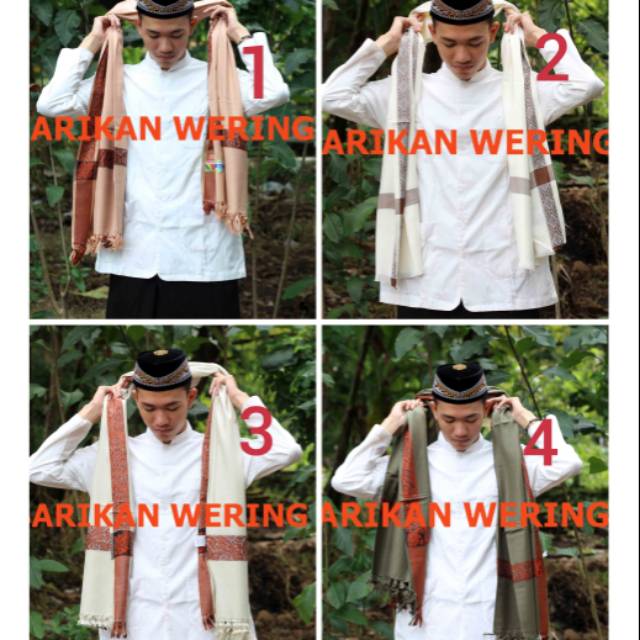 Sorban kashmiri shawl santri nu. Perlengkapan ibadah dan dakwah