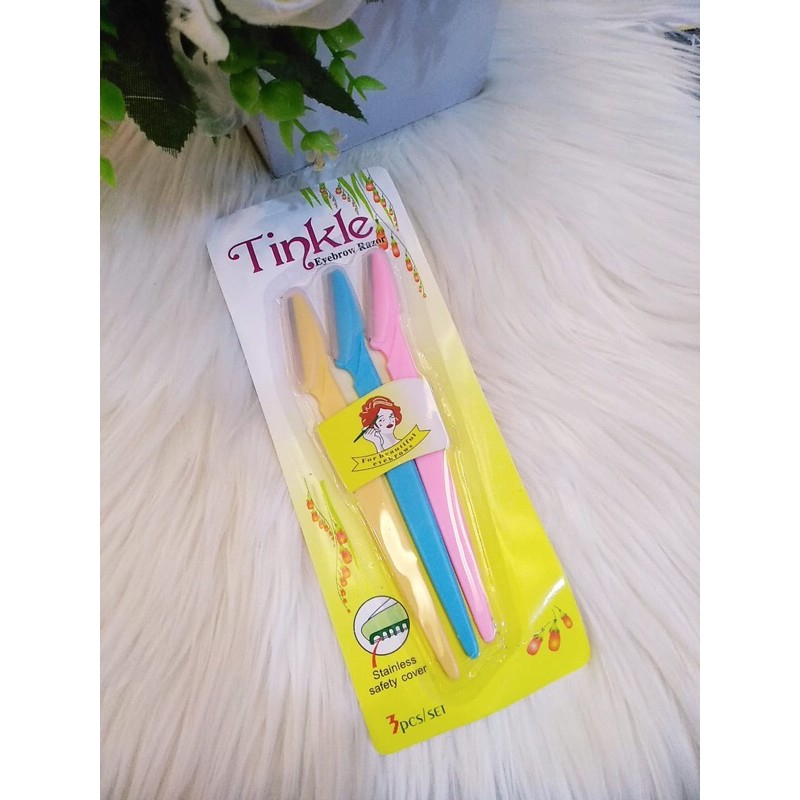 RINKLE ALAT PENCUKUR ALIS ISI 3 ( eyebrow razor )