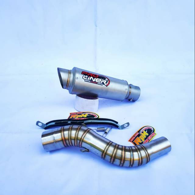 Knalpot PRO LINER Sandblast slip on CB150R - CBR150R Facelift - CBR250RR