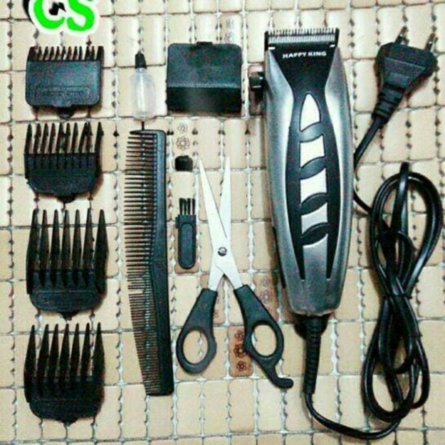 Promo Terbaru!!! Hair Clipper HAPPY KING HK-801/802/803 alat cukur rambut Full Pisau Stainless Steel/Random