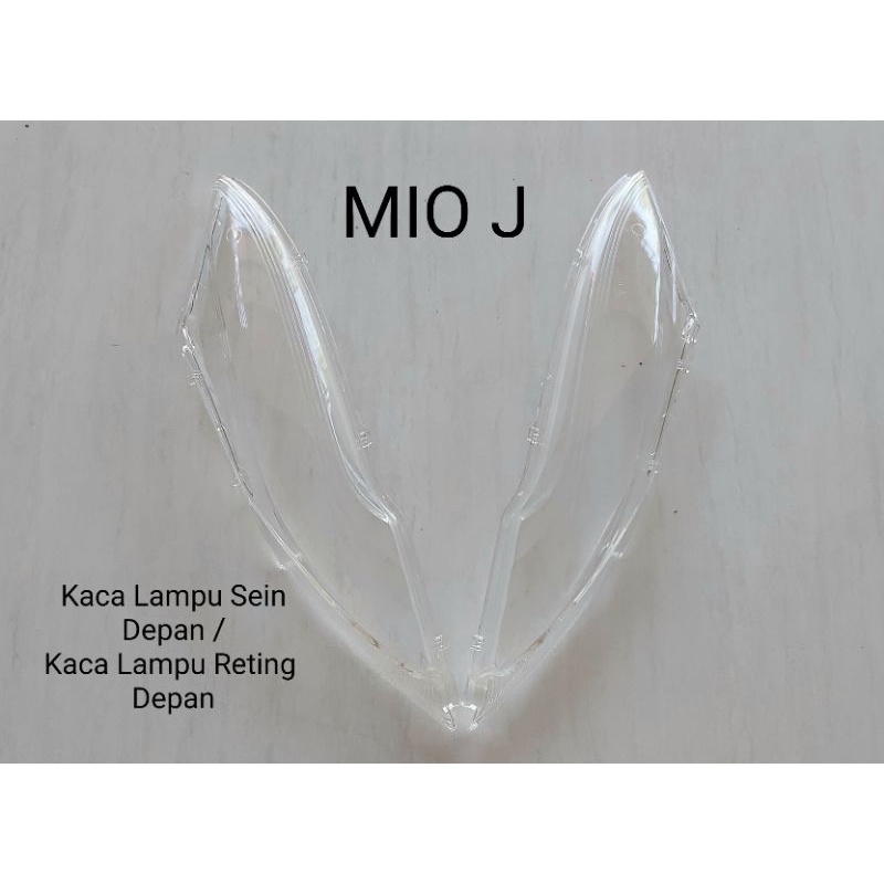 Kaca Lampu SEIN Depan MIO J / Kaca Lampu RETING RETENG DEPAN Yamaha MIO J Warna Putih Bening