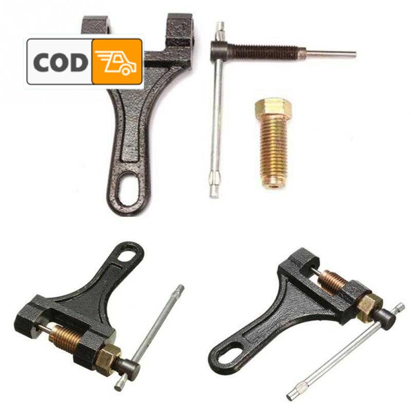 Alat Pemotong Rantai Sepeda Motor 420 428 530 Bahan Besi Metal Kuat Awet Anti Karat Pemutus Mata Rante Chain Breaker Desain Mini Mudah Digunakan-3