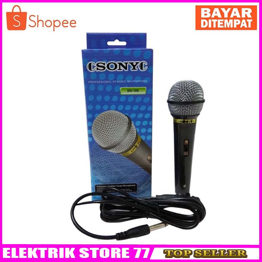 MIC SONY SN-100 MIC Kabel Murah Berkualitas Pas Suarany Berkualitas