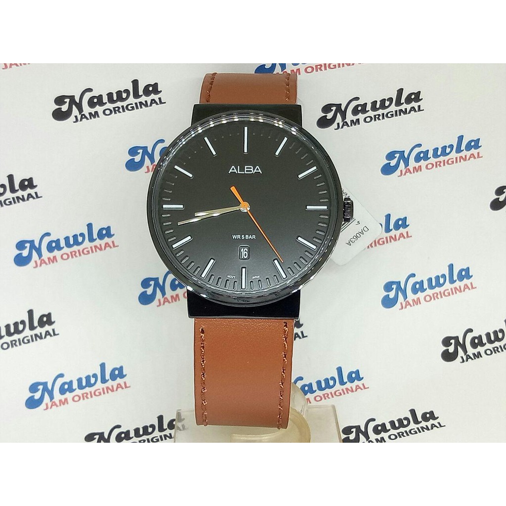 Alba Quartz AS9H23X1 Analog Black Dial - Jam Tangan Pria AS9H23