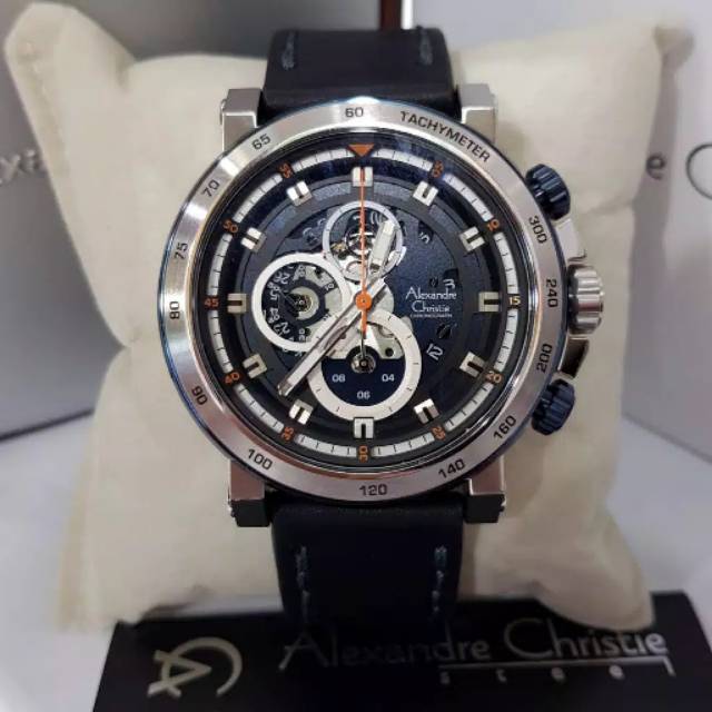 Alexandre Christie 6429 silver blue