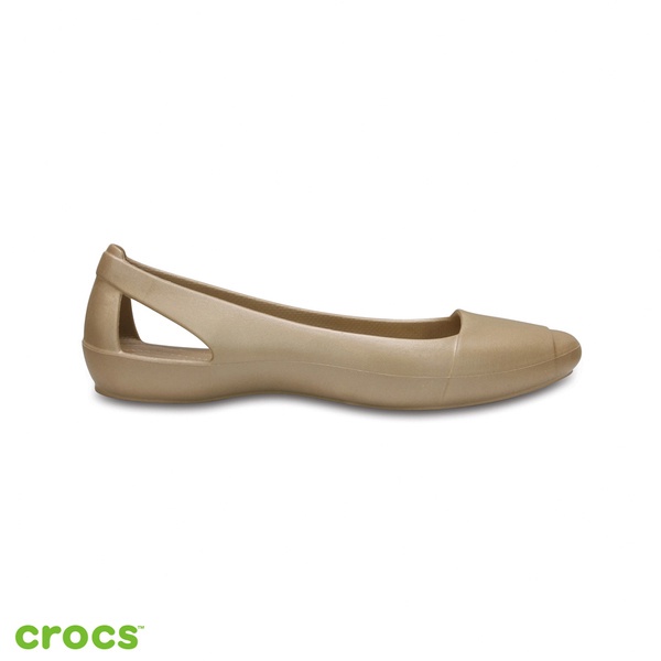 Sandal Wanita / Crocs Siena Flat Sepatu  / Crocs Wanita / Crocs Sienna / Fashion Wanita - Espresso -  202811-710