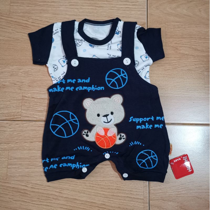 Baju jumper bayi model bengkel 3-9 bulan