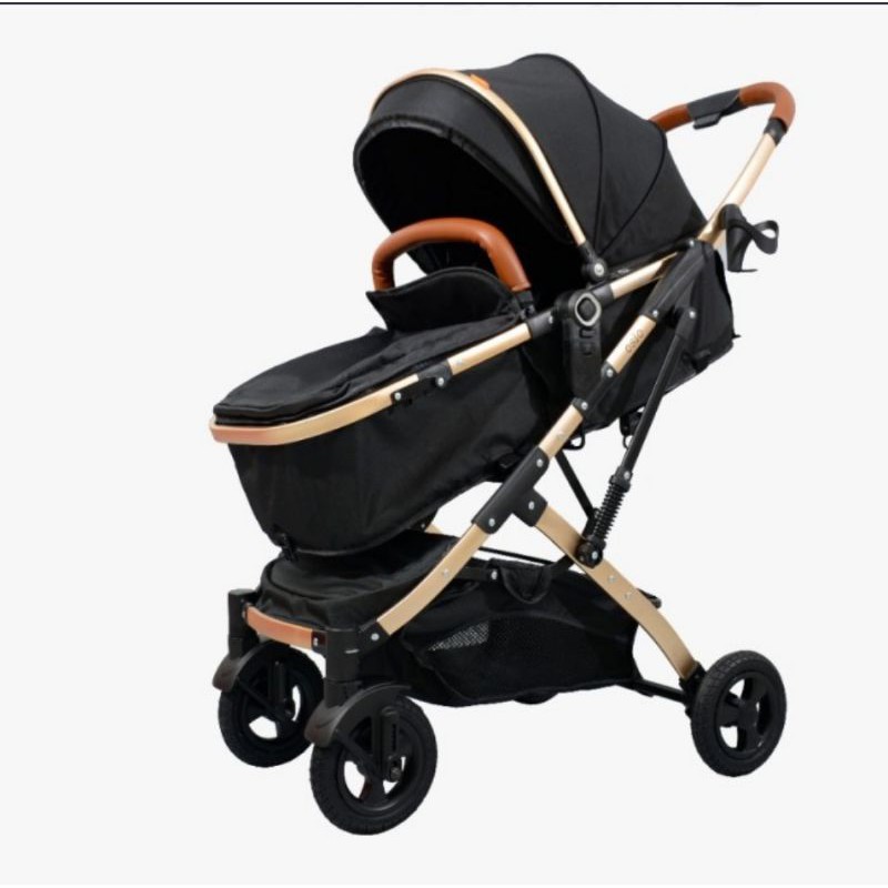 Kereta Dorong L'abeille  A18188s Hitam/ stroller Labeille Oslo