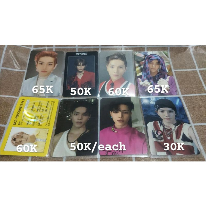 PC Taeyong NCT 127 resonance future ac classic catharsis id seoul city sticky jewel universe