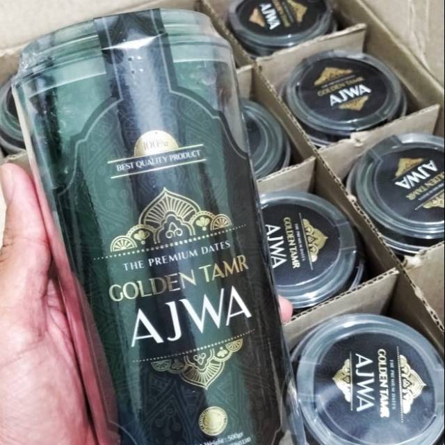 

Kurma Golden Tamr Ajwa 500gr