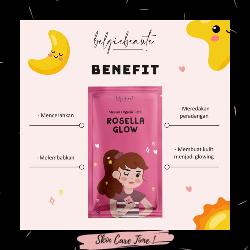 [DISTRI RESMI] MASKER PETAL ORGANIK BY BELGIE BEAUTE