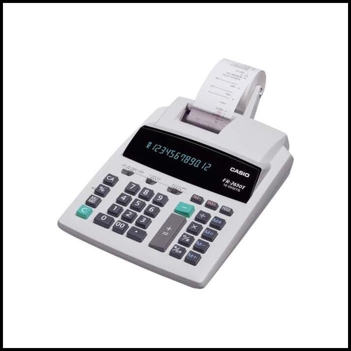 

Casio Fr-2650T - Printing Kalkulator Calculator Struk Kertas Fr 2650 T