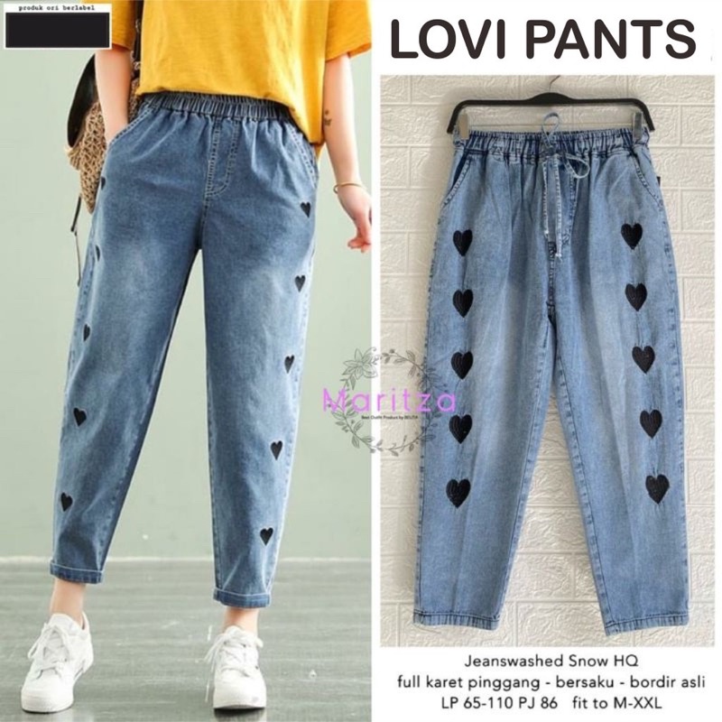 LOVI PANT CELANA BORDIR