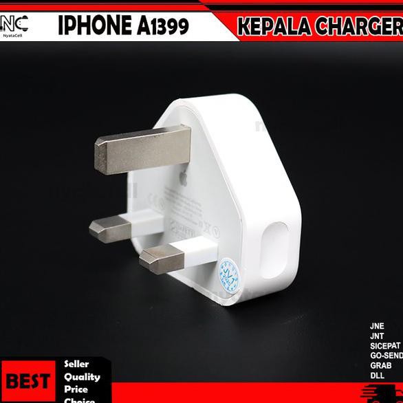Jual Adapter Charger Iphone Kaki 3 - 5W A1399 Apple Batok Kepala Charger Power Murah