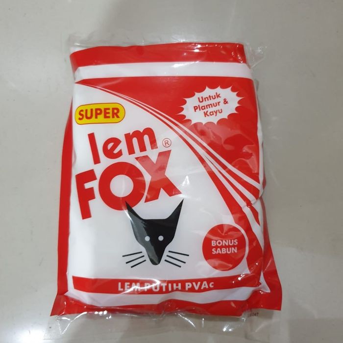 

[READY] Lem Fox Putih Kemasan 700Gr Lem Putih Fox Lem Pvac Lem Kayu Plamur TERBATAS