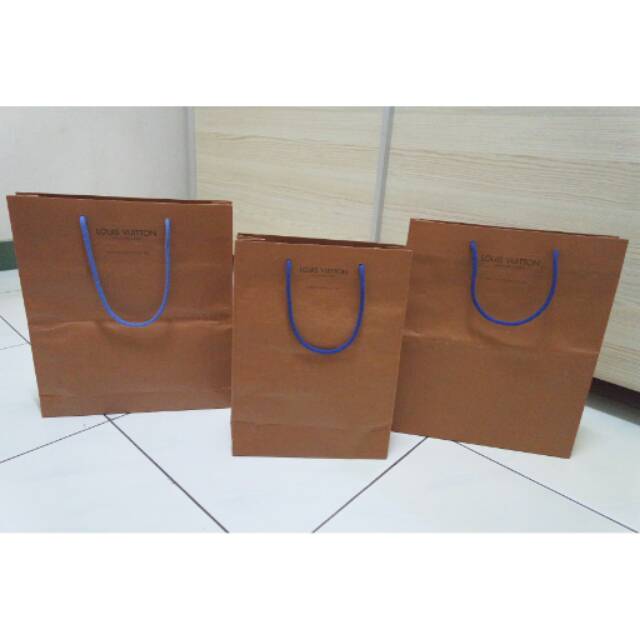 

LV Louis Vuitton Original paperbag authentic paper bag branded