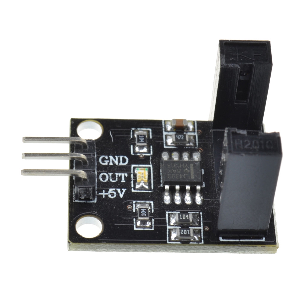 〖Factory Supplier/COD〗LM393 Modul Sensor Deteksi Kecepatan Optocoupler untuk Arduino Raspberry Pi