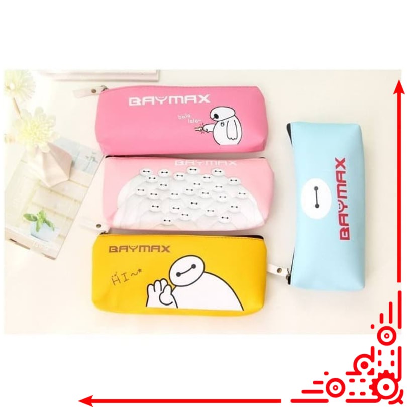 

mj / TP0062 Colourfull Baymax Tempat Pensil Tempat Kosmetik