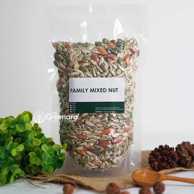 

K5Vc Family Mixed Nuts 500Gr / Almond / Sunflower Seed / Pumpkin Seed Mie1