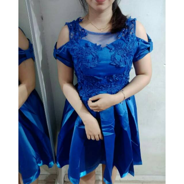 Gaun Pesta Dress Pesta Gaun Natal Merah Dress Natal Putih Dress Imlek Merah